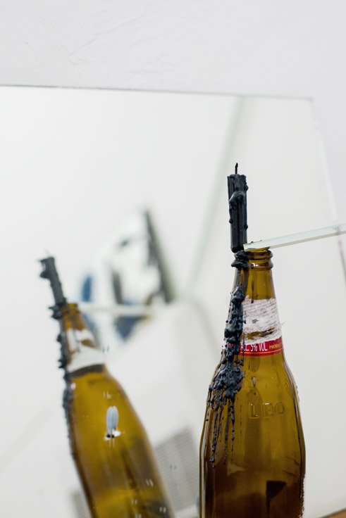 mauro cerqueira, dripping wax, heinrich ehrhardt gallery